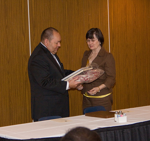 Governor Anoatubby and Letha Clark
