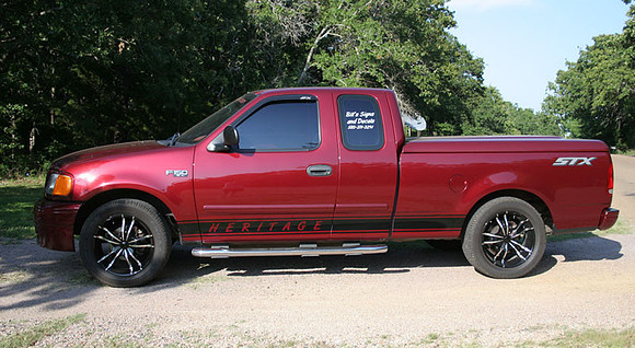 My Truck with Stripe